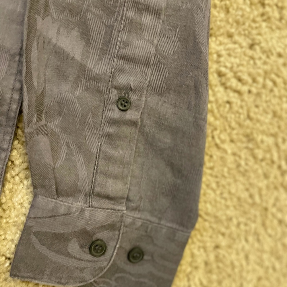 Grey button down - Picture 3 of 5